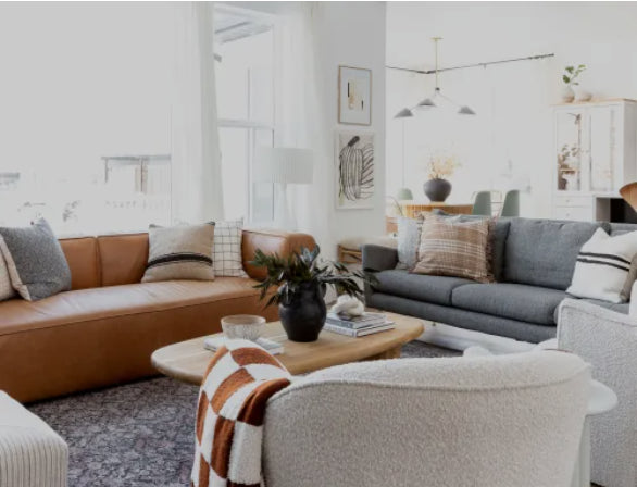 living room reading nook