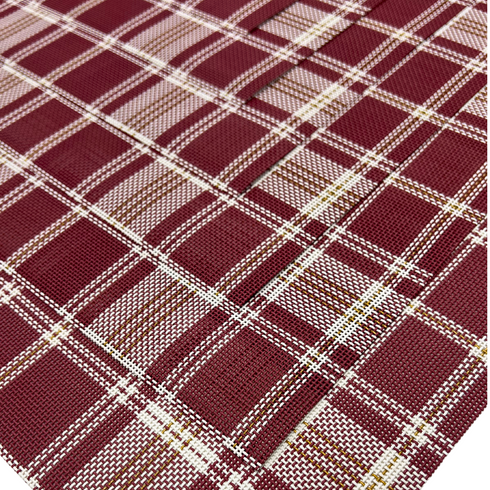 Red Plaid Placemat (Set of 6)
