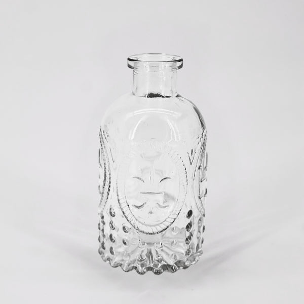Textured Mini Glass Vase