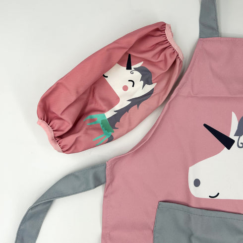 Children's Pink Unicorn Apron