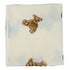 Teddy bear Print Swaddle Baby Blanket | 39" x 39"