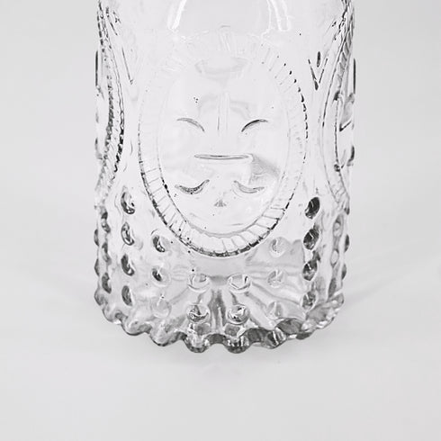 Textured Mini Glass Vase