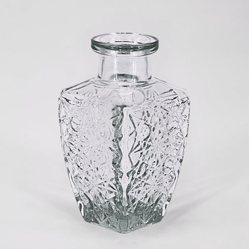 Corn Pattern Glass Vase