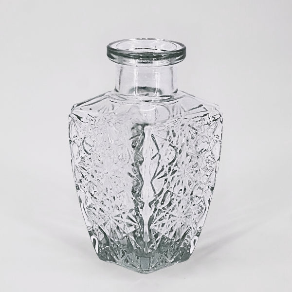 Corn Pattern Glass Vase