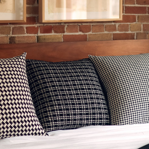 Boucle Home Designed Big Plaid  Pillow - 24" x 24"