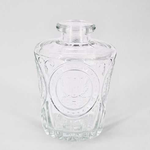 Mini Round Pattern Glass Vase