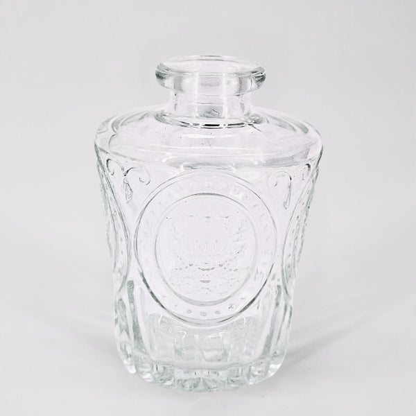 Mini Round Pattern Glass Vase