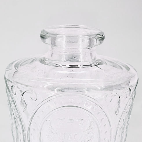 Mini Round Pattern Glass Vase