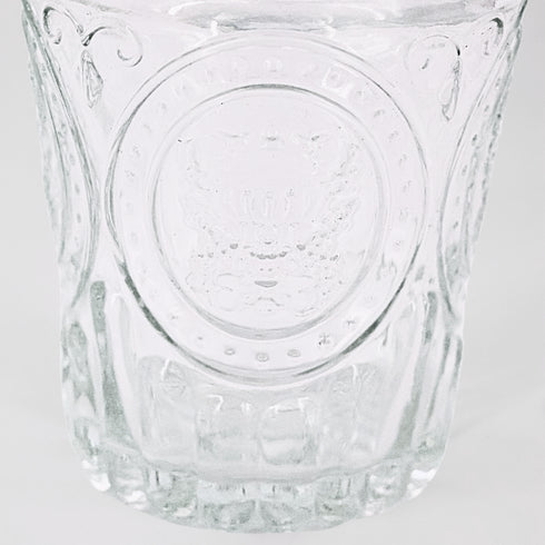 Mini Round Pattern Glass Vase