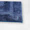 Alfombra de baño compacta de chenilla azul | 50 x 80 cm