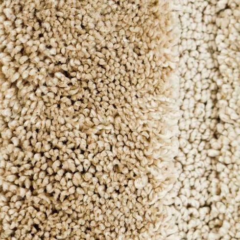 Tan Compact Chenille Bathroom Mat | 19.7"x31.5"