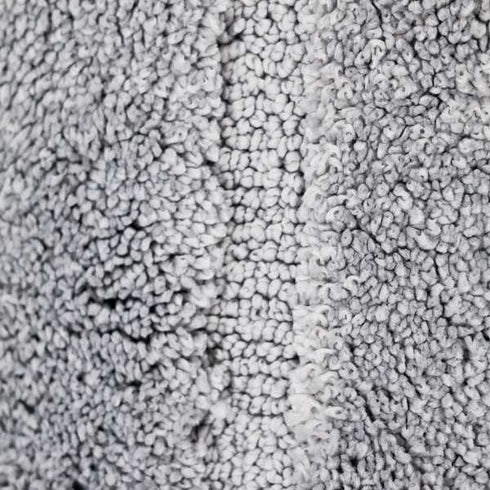 Grey Compact Chenille Bathroom Mat | 19.7"x31.5"