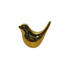 Ceramic Gold Birds set of 4