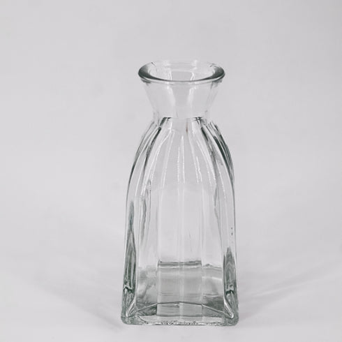 Mini Rectangle Pattern Glass Vase