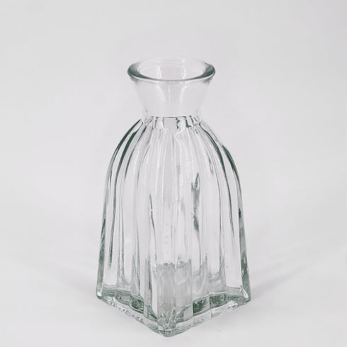 Mini Rectangle Pattern Glass Vase