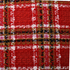 Christmas Red Plaid Throw Pillow 22" X 22"