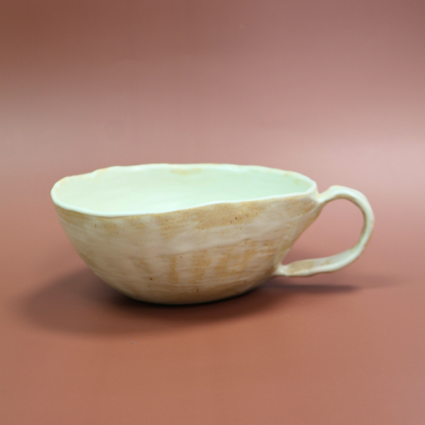 Wide-mouthed Ceramic Cup