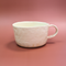 Large White Ceramic Cup