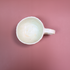 Large White Ceramic Cup