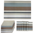 Beige, Blue, and White Placemat - (Set of 6)