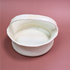 Large White Ceramic Bowl with Holder
