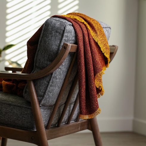 SOFT TEXTURED BOUCLE TWEED THROWS - Boucle Home