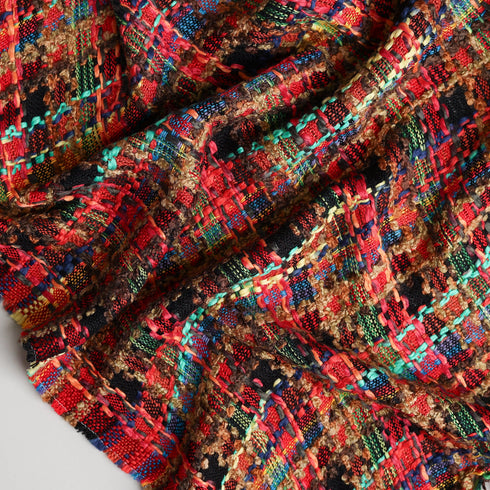 red, blue, black, white, orange throw blanket super stylish and colorful designer blanket