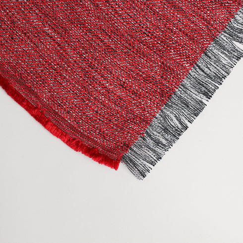 HERRINGBONE PATTERN CLASSIC DAIQUIRI THROW BLANKET - Boucle Home