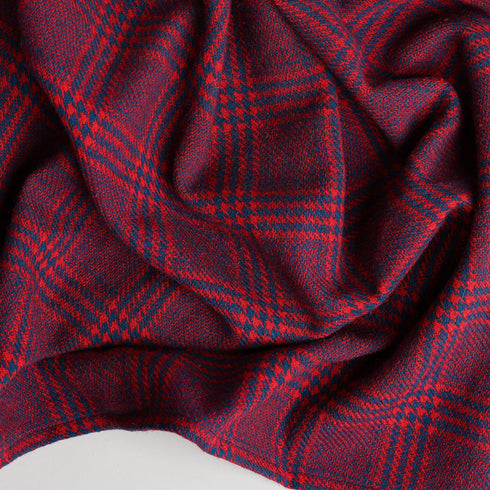 BASIC WOOLEN PLAID THROWS PLAID - Boucle Home