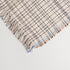 TWO TONED SUBLTE PLAID TWEED THROW BLANKET - Boucle Home