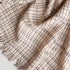 TWO TONED SUBLTE PLAID TWEED THROW BLANKET - Boucle Home