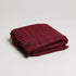 TWO TONED SUBLTE PLAID TWEED THROW BLANKET - Boucle Home