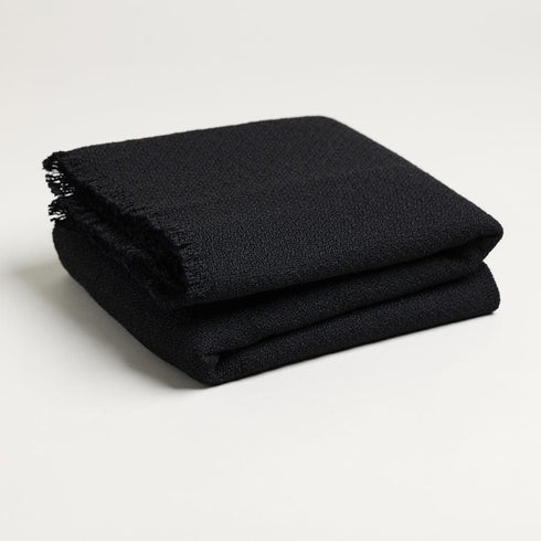 SIMPLE SOLID COLOR SOFT THROW BLANKET - Boucle Home