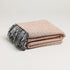 woven warm tassel throw blanket - Boucle Home