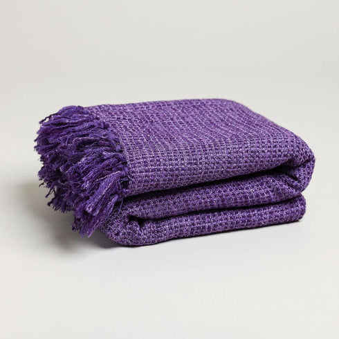 WARM WOOLLEN BOUCLE TWEED THROW BLANKETS - Boucle Home