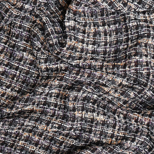 PLAID METALIC SOFT THROW BANKET - Boucle Home