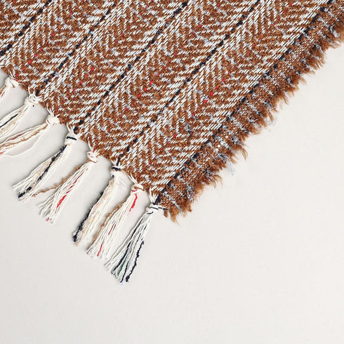 FANCY TEXTURED HBT THROW - Boucle Home