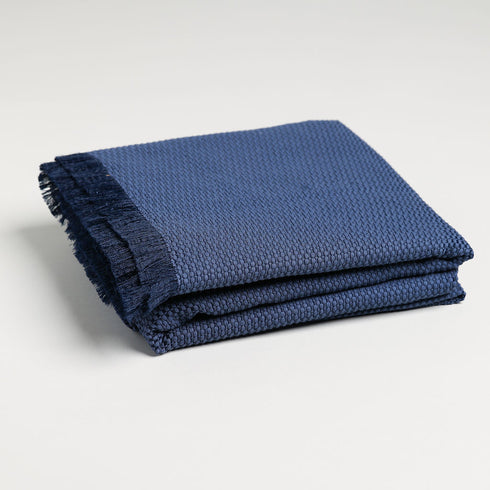 high dense denim woven throw blanket