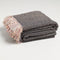 Our Acrylic small herringbone blanket throw