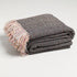 Our Acrylic small herringbone blanket throw