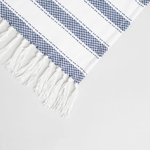 Striped Throw Blankets 47" X 67" +3.5" Tassels
