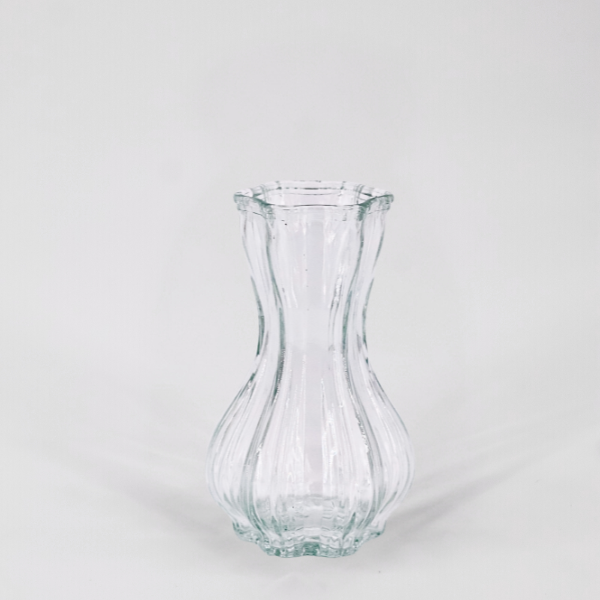 Mini Onion Style Glass Vase