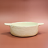 Round Ceramic Bowl With Handles