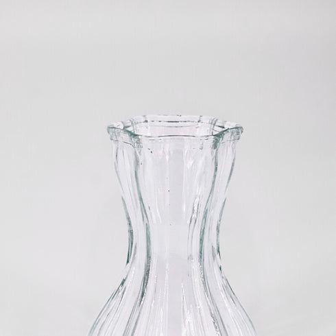 Mini Onion Style Glass Vase