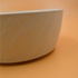 White Ceramic Textured Bowls