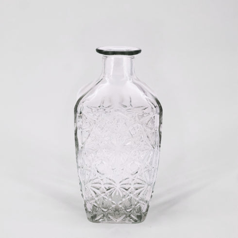 Corn Pattern Glass Vase