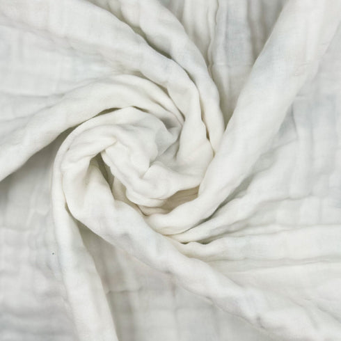 Blue Botanical Bliss | Manta para bebé 100 % algodón