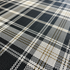 White and Black Plaid Placemats - (Set of 6)