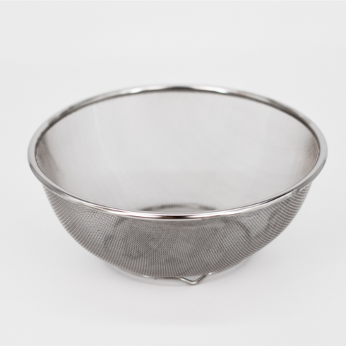 Stainless Steel and Strainer Set
