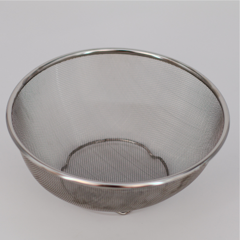 Stainless Steel and Strainer Set
